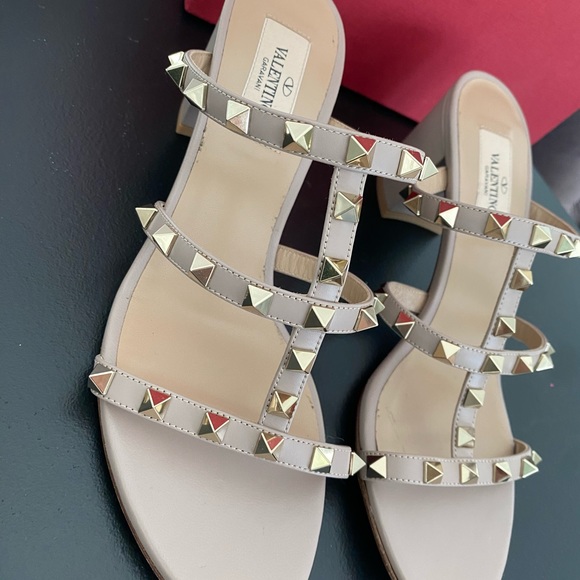 Valentino Garavani sandals Rockstud Slide NEW - Picture 5 of 12